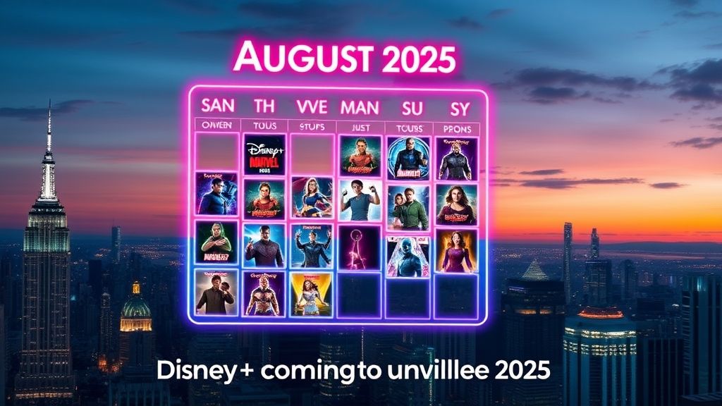 2025年8月Disney+新片速递：漫威动画与圣诞狂欢齐飞