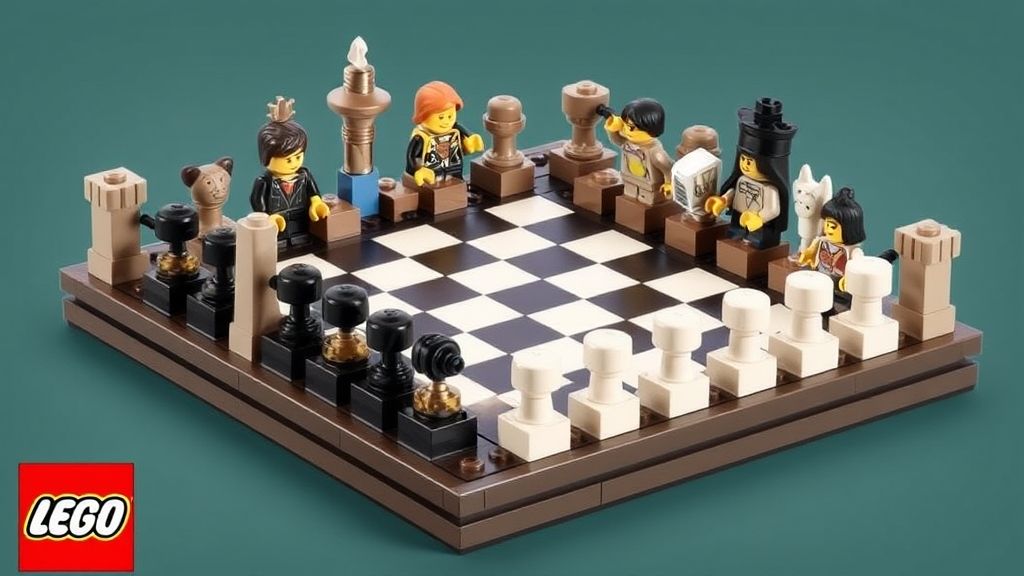 乐高棋盘进化史：从1958年专利到2025年经典重现