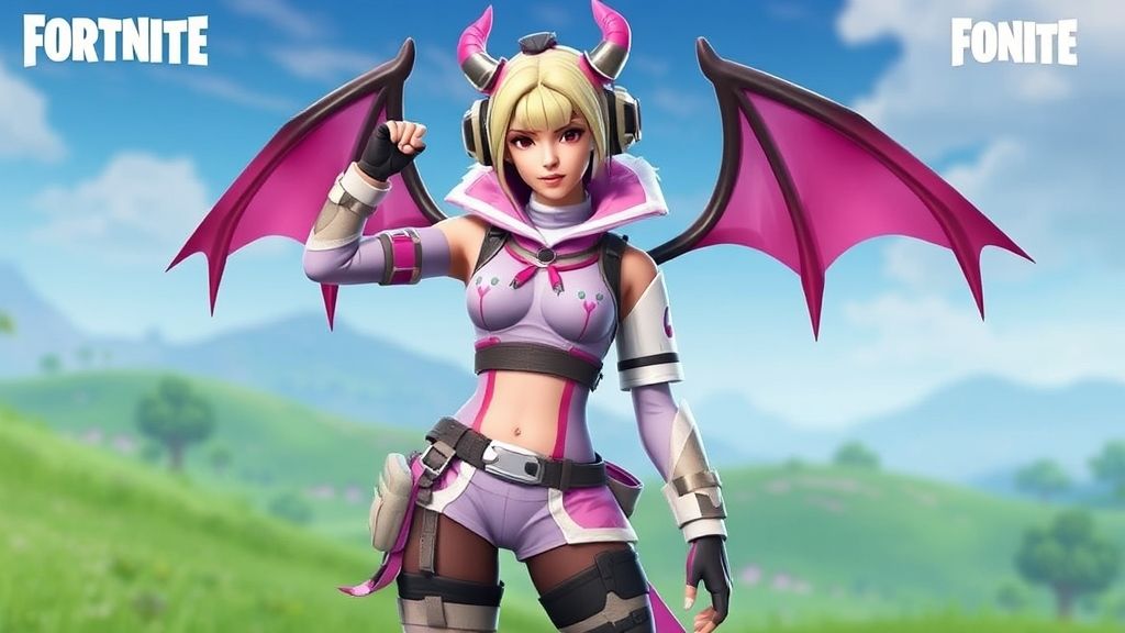 《堡垒之夜》×《KPop Demon Hunters》联动开启！HUNTR/X组合角色Rumi皮肤独家曝光