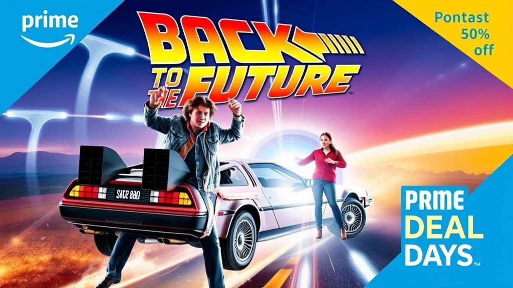 【限时特惠】《回到未来》终极三部曲4K UHD版亚马逊Prime大促，低至5折！