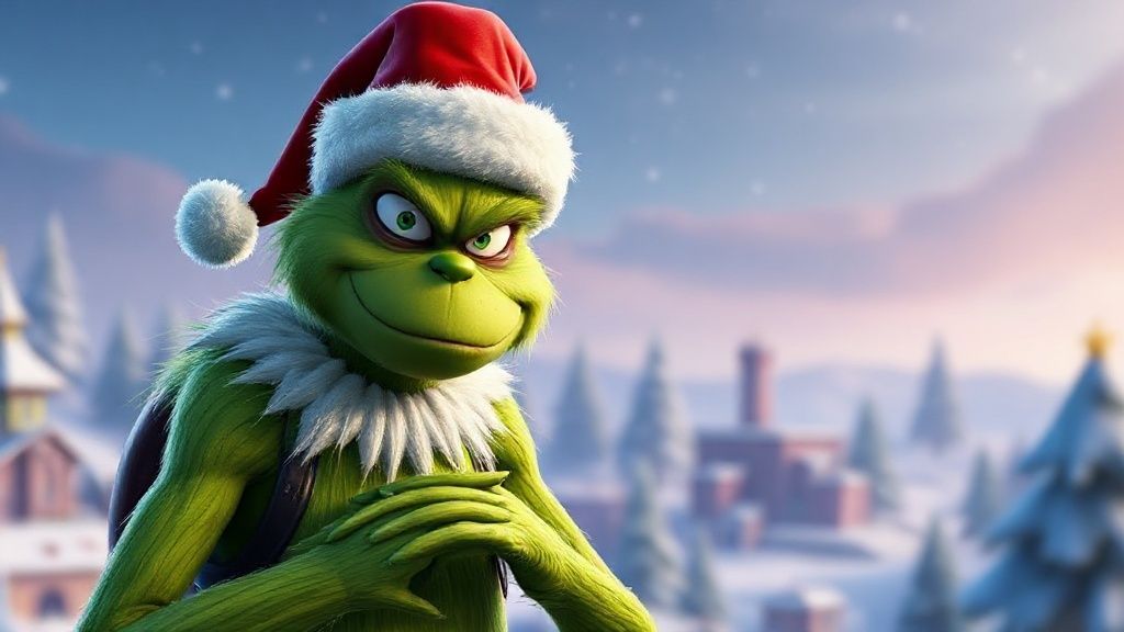 圣诞怪杰怒怼《堡垒之夜》：'不加我皮肤就太无聊了！'