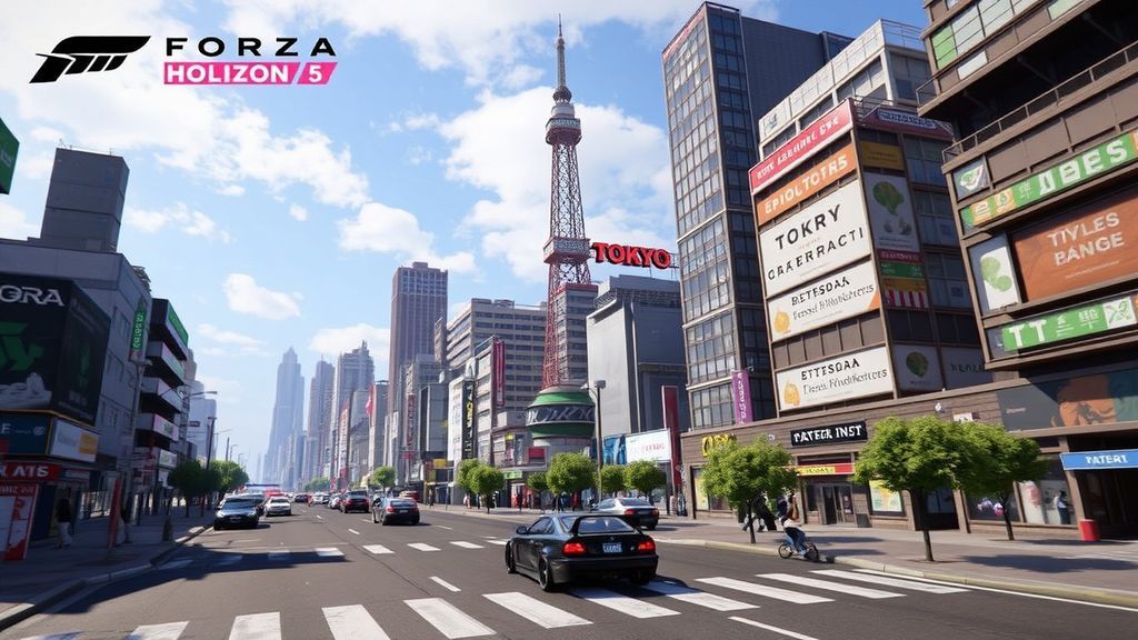 极限竞速：地平线6日本地图探秘！Playground工作室打造史上最大东京都市